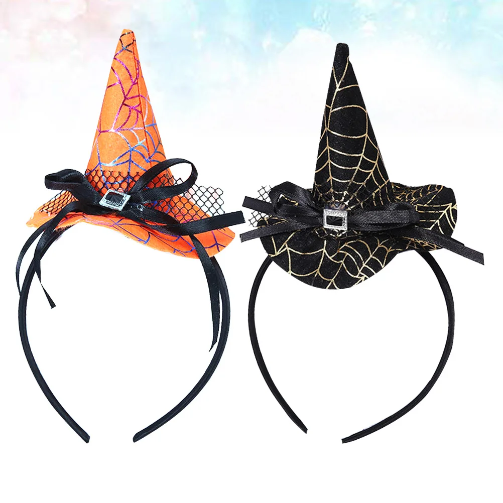 

2Pcs Spider Hair Accessories for Kids Lightweight Non-Fade Headband Halloween Party Costume Carnival Easter New Year Eve