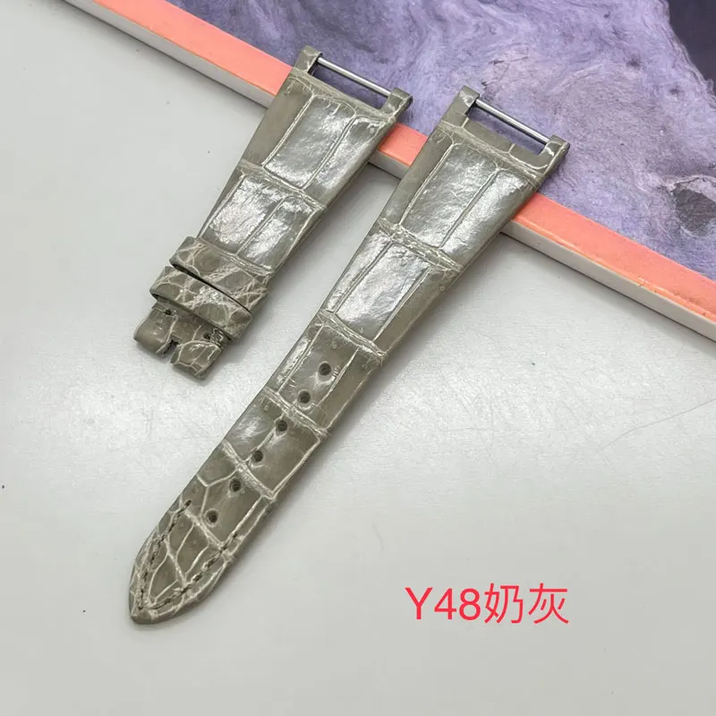 FUYIJIA Private Custom Original Watchbands 10MM~28MM Nile Crocodile Skin Strap Master Handmade Wristband Top Watch Accessories