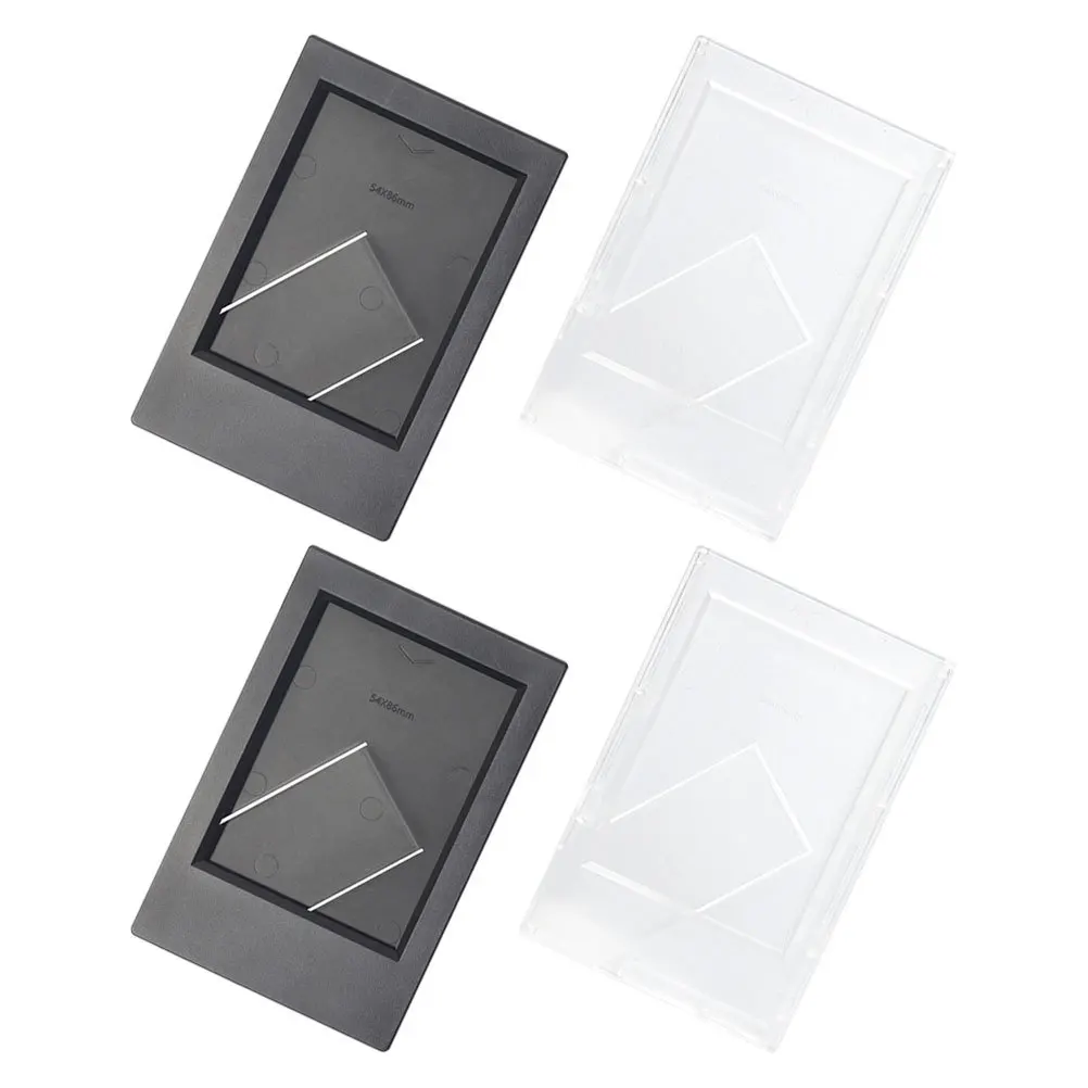 

4 PCS Photo Frame Set Picture Frames Office Desk Decor Mini Cute Abs Backdrop