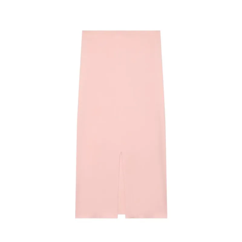 HipSeam Women's Autumn Suit Set New 2026 Draped Knit V Neck Short Sleeve Tops Elastic Waist Skirt 2 Piece Set Women Outfit