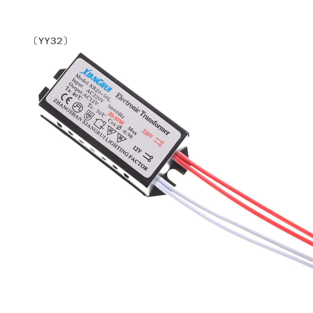 〔YY32〕Electronic Transformer For Quartz Halogen Lamps AC 220V To 12V 20-35W LED Lighting Halogen Lamp Electronic Transformer