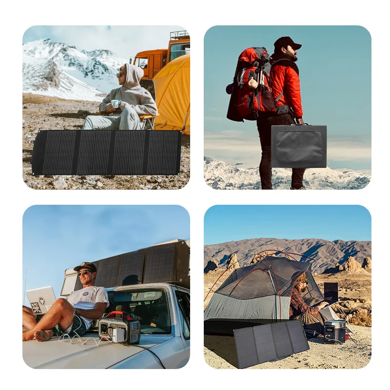 Portable Folding Solar Panel Mono-crystalline Solar Module and Monocrystalline Solar Panel 120W Foldable NOVA with CE FCC ROHS