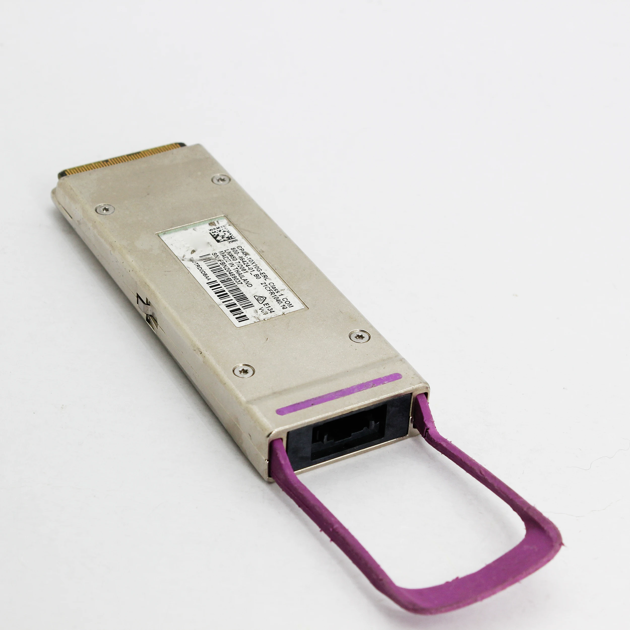 لـ CISCO CPAK-10X10G-ERL الأصلي الأصلي - CPAK mod 10x10Gb/s 25km SMF مستعمل