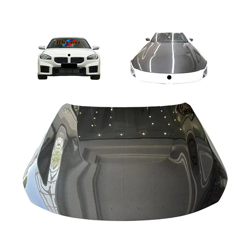 

Modification High Quality Dry Carbon Fiber Bonnet Hood Engine Cover Car Accessories for 2 Series M2 G87 Upgrade to OE Design