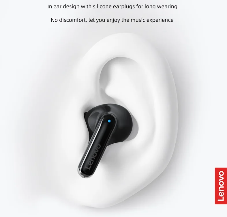 Original Lenovo XT88 5PCSTWS Wireless Headphones Bluetooth 5.3 High Fidelity with Microphone HIFI Touch Headphones