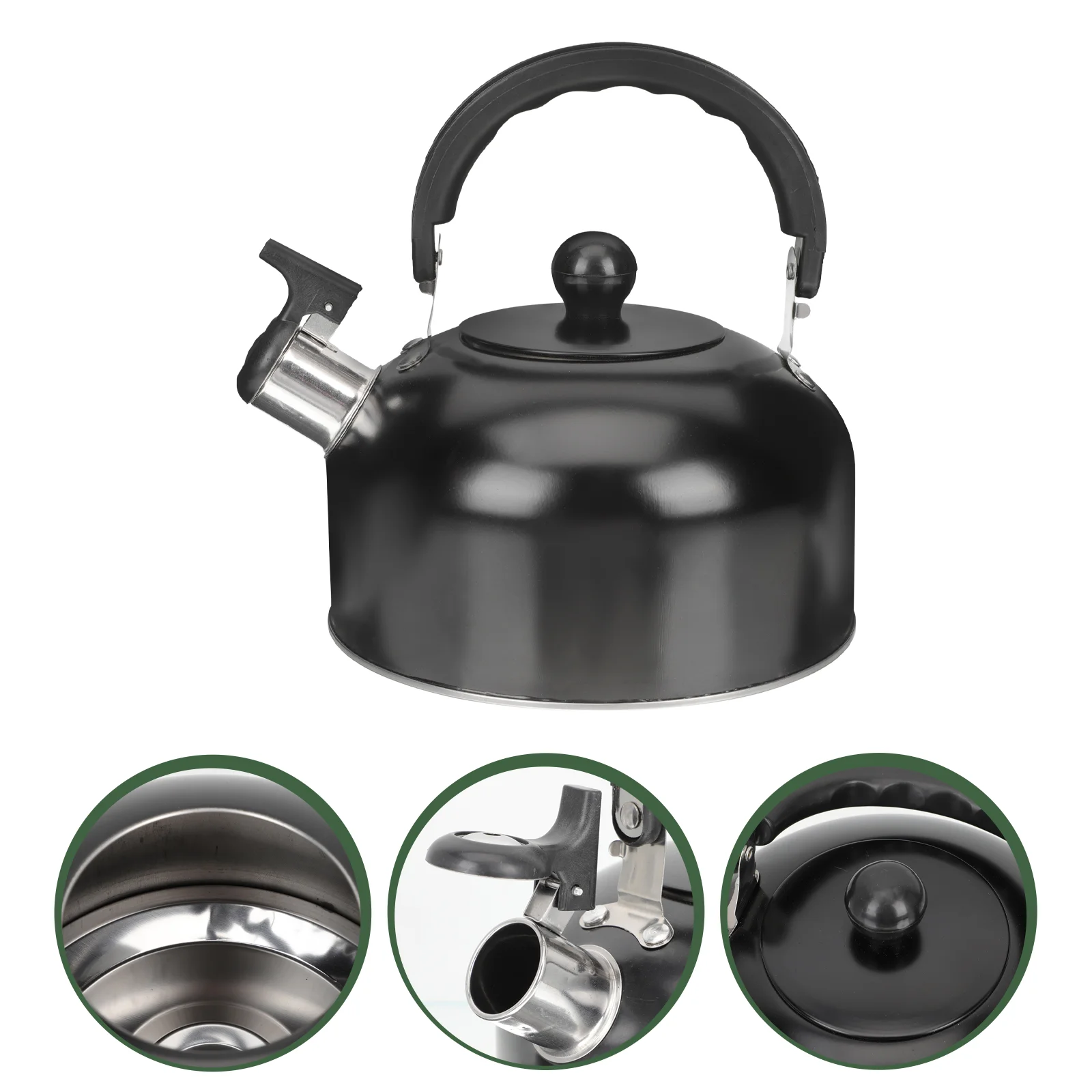 Kettle Water Boiler 3L Whistling Water Kettle Stainless Steel Induction Cooker Teapot Ergonomic Handle Design