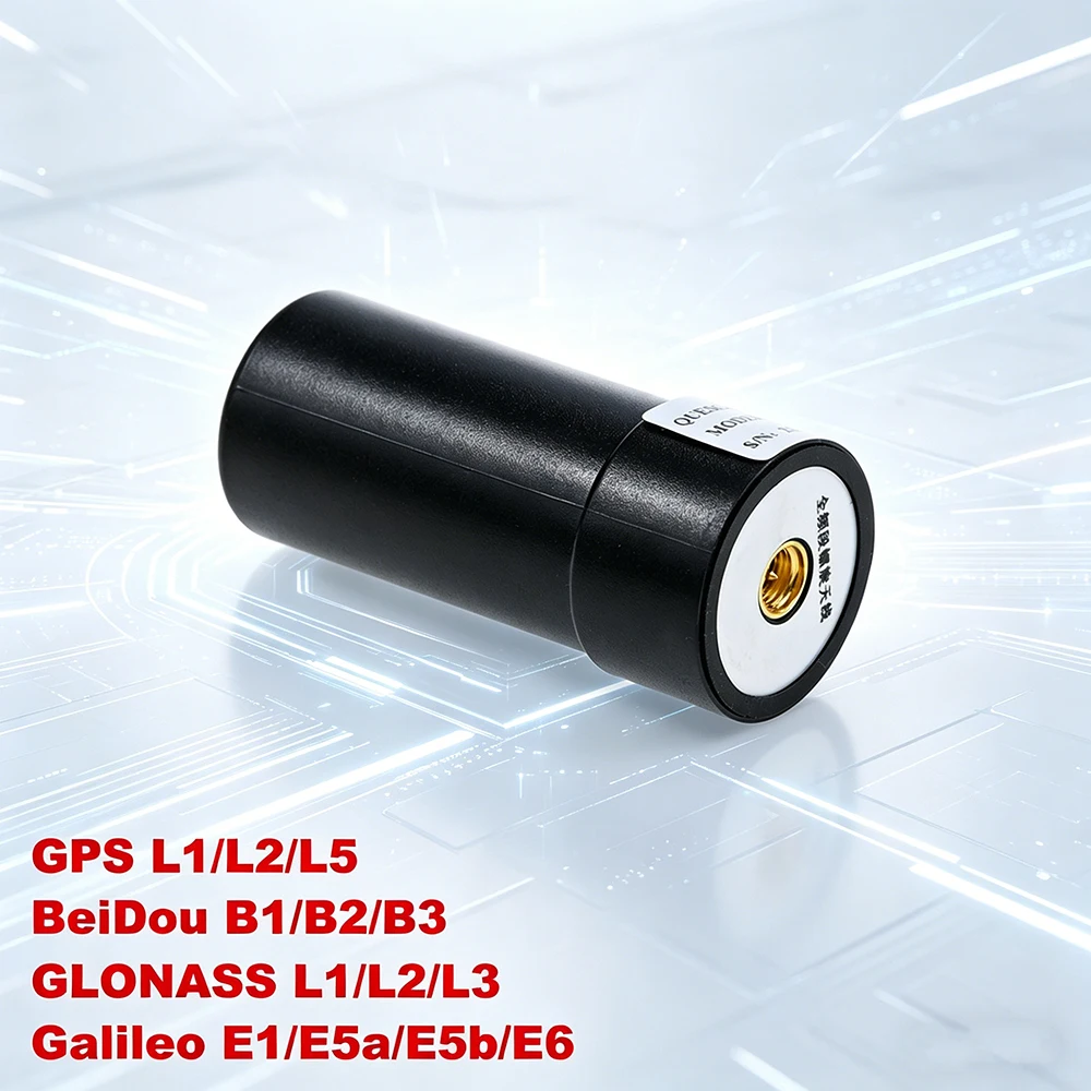 QUESCAN QT25 All-Band Active Helix GPS GNSS Antenna L1L2L5 RTK GPS Galileo BeiDou GLONASS Antenna for RTK Module GPS Antenna