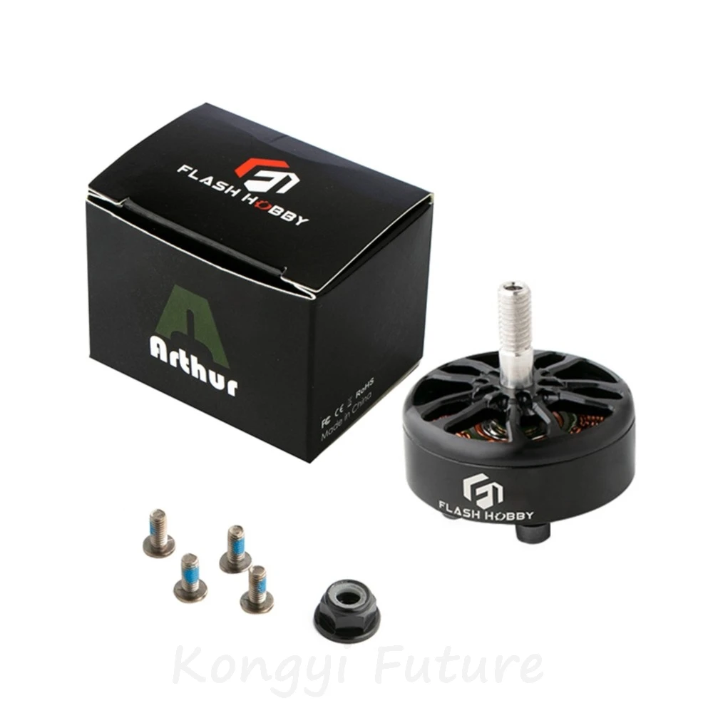 

Бесколлекторный двигатель FLASHHOBBY A2808 1100KV 3-6S (1/2/4 шт.) для 7-дюймовых радиоуправляемых моделей LR Long Range