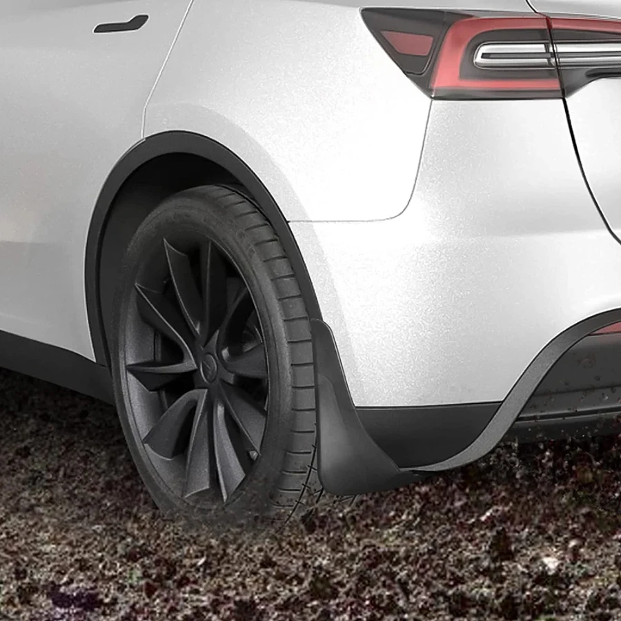 Mud Flaps for Tesla Model Y 2024 2023 - 2020 Splash Guards Matte Fender No Drilling Required Accessories Fit Model Y 5 Seater