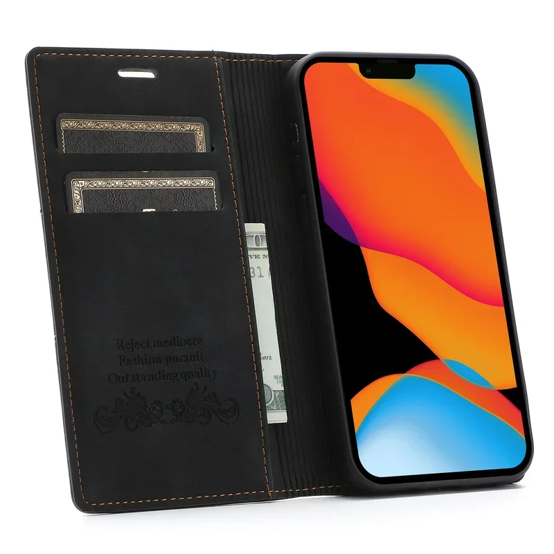 Leather Case For Xiaomi 13T 12X 11T 12T 13 12 Mi 11 Lite 5G NE 10T 9T Poco F5 F3 F4 X3 X4 GT M3 M4 X5 Pro M5 M5s Flip Case Cover image 5