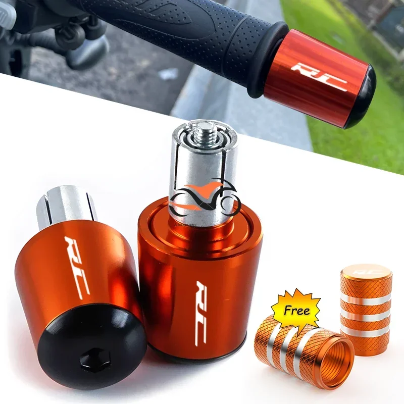 

For KTM RC 125 200 250 390 rc390 2014 2015 2016-2018 Motorcycle Accessories Handle Bar Handlebar Grips Cap End handle Plugs cap