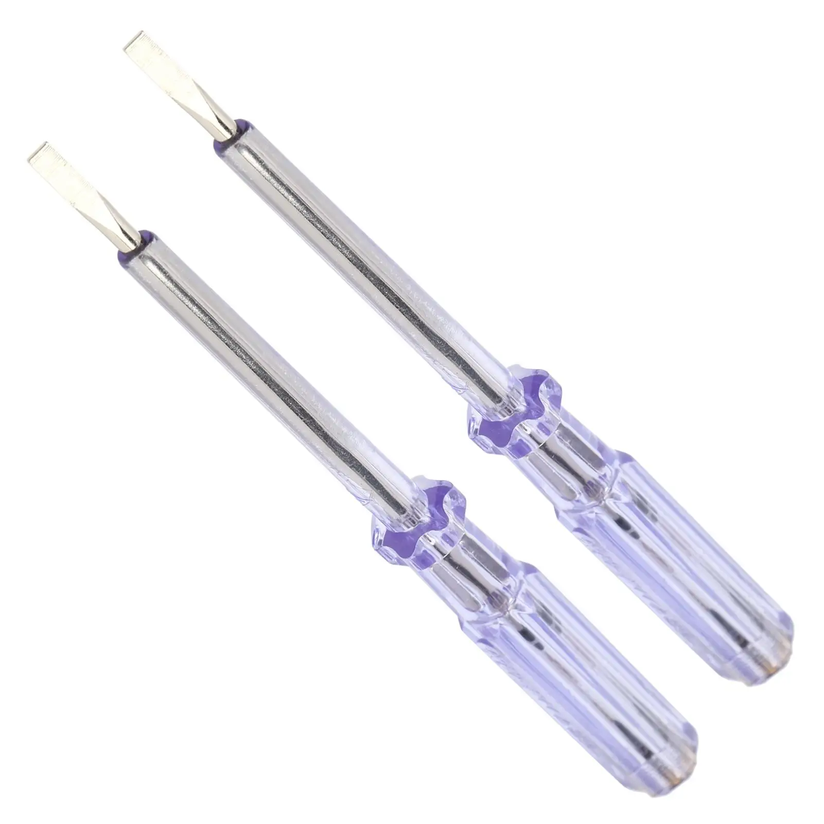 AN-G93 전압 테스트 연필 스크루 드라이버 비트 도구, 전기 기사 AC100-250V 컴팩트 디자인, 2 개