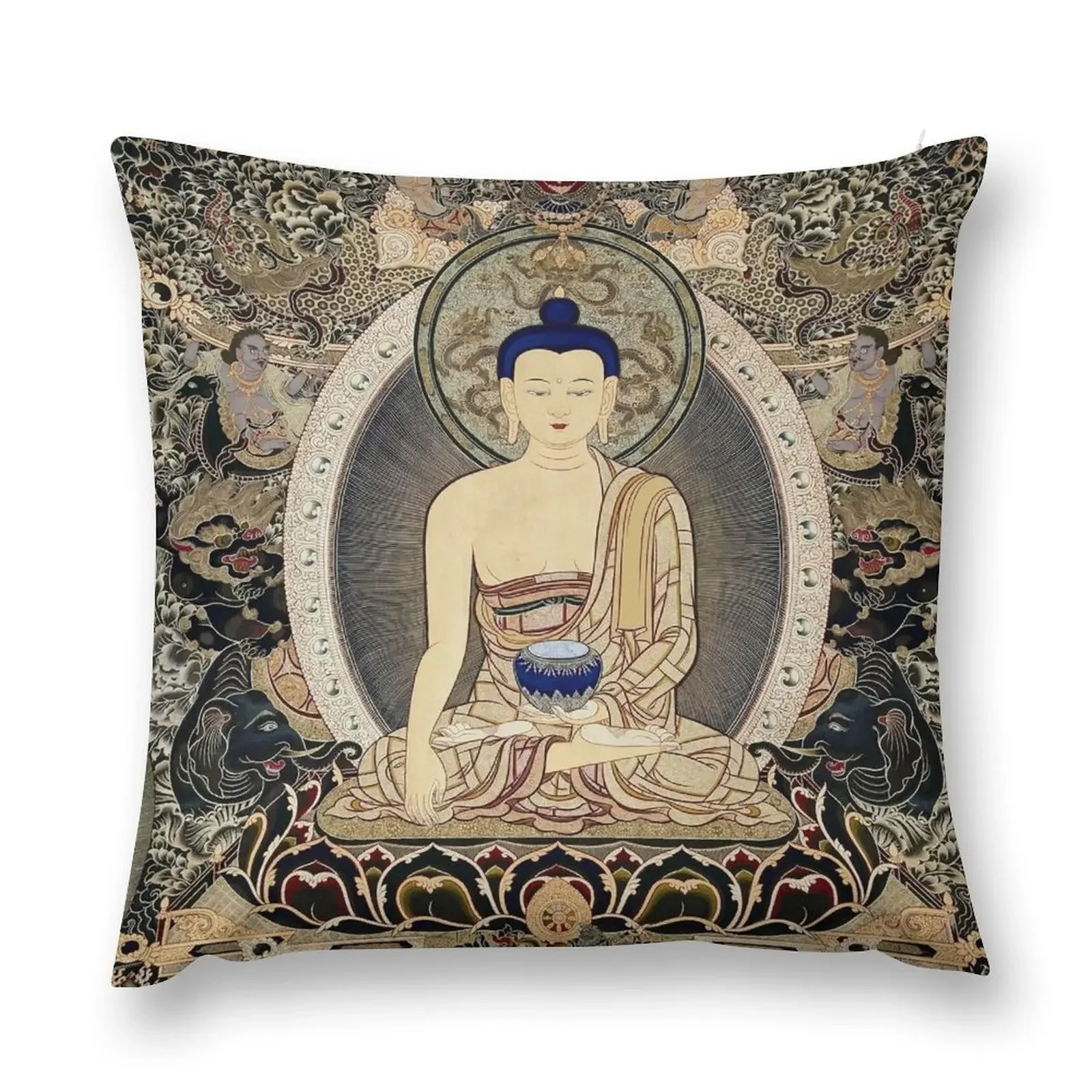 

Buddha Shakyamuni Throw Pillow Decorative pillow case Christmas Throw Pillows Covers pillow