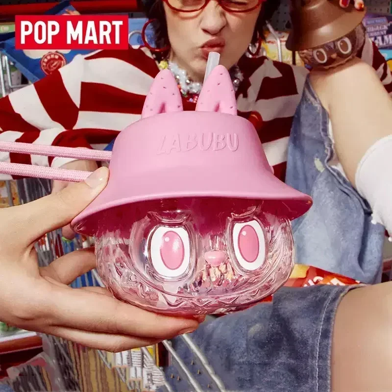 POP MART THE MONSTERS WACKY MART serie taza de acompañamiento caja ciega caja misteriosa bolsa de adivinación juguetes muñeca figura de Anime adorno de escritorio