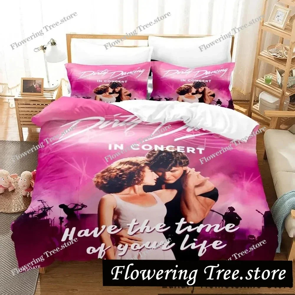 

3D Print Dirty Dancing Bedding Set Boys Girls Twin Queen King Size Duvet Cover Pillowcase Bed boys Adult Home Textileextile
