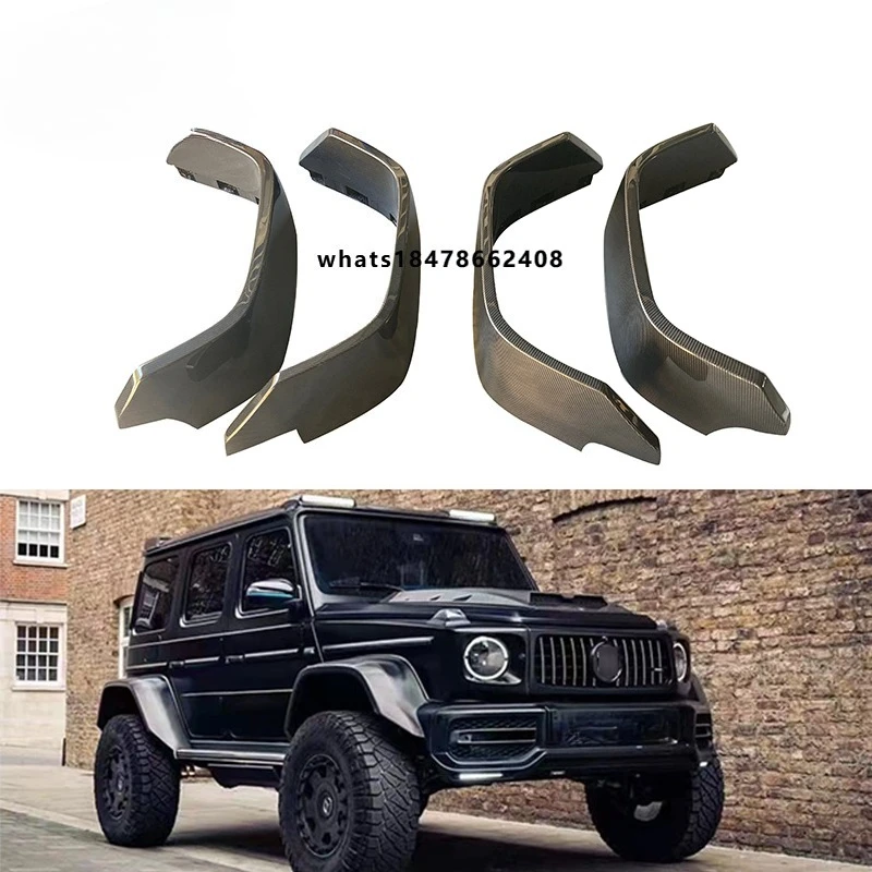 2019-2024 W464 G63 Wide Fender Flares for G Class W463A G63 Auto Parts for G500 G450 G63  G550 4x4 Car Carbon Fiber Fenders