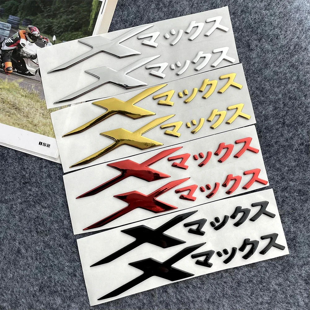 3D Tank Emblem Fender Decals Accessories for YAMAHA XMAX 125 150 250 300 400 Xmax  Motorcycle Scooter Stickers Waterproof