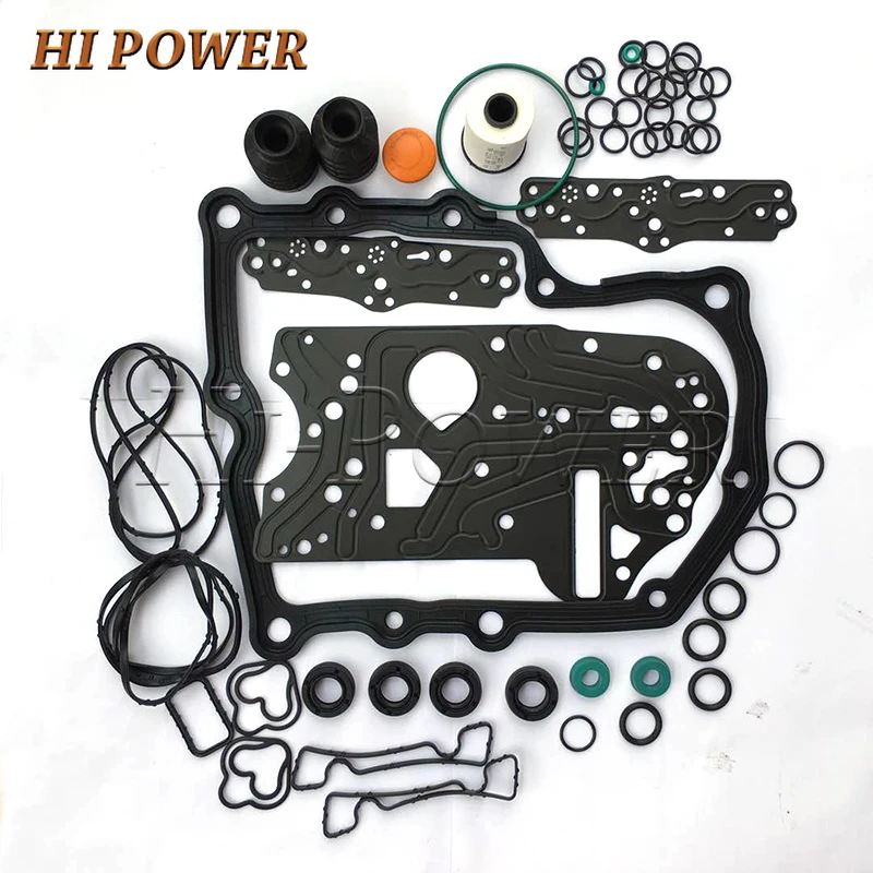 0AM325066AC DQ200 0AM DSG Transmission Overhaul + Valve body Gasket Filter + Rubber Ring Dirt-proof Cover Kit For Audi VW SKODA