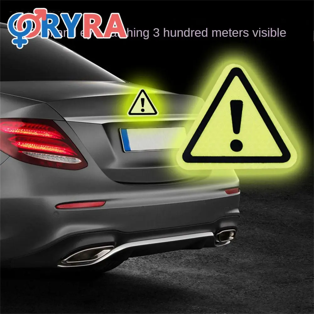 Bodywork Safety Sticker High Performance High Strength Reflective Film Colorful Car Supplies Warning Sign Reflective Sticker