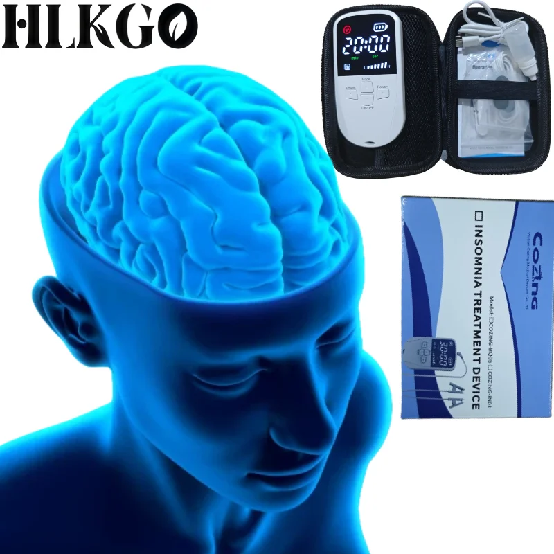 

Brain Stimulation Sleep Device Alpha Stim CES Therapy for Insomnia Anxiety Depression Fast Sleep Helper Aid