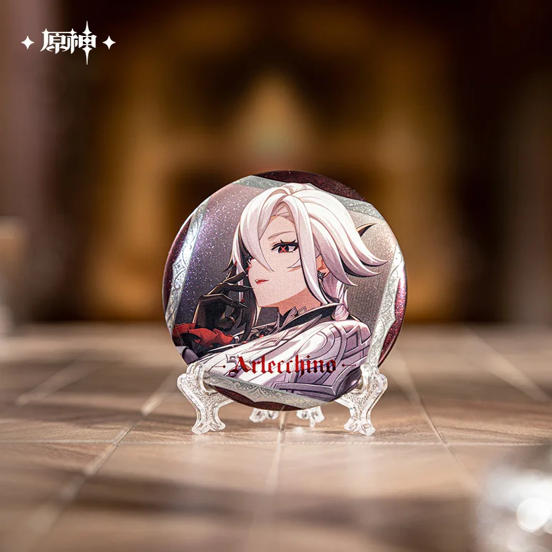 الرسمية جينشين تأثير اليد النهائي شارات فورينا نافيا بروش عشوائي صندوق أعمى واحد تأثيري حلي اكسسوارات هدية المعجبين