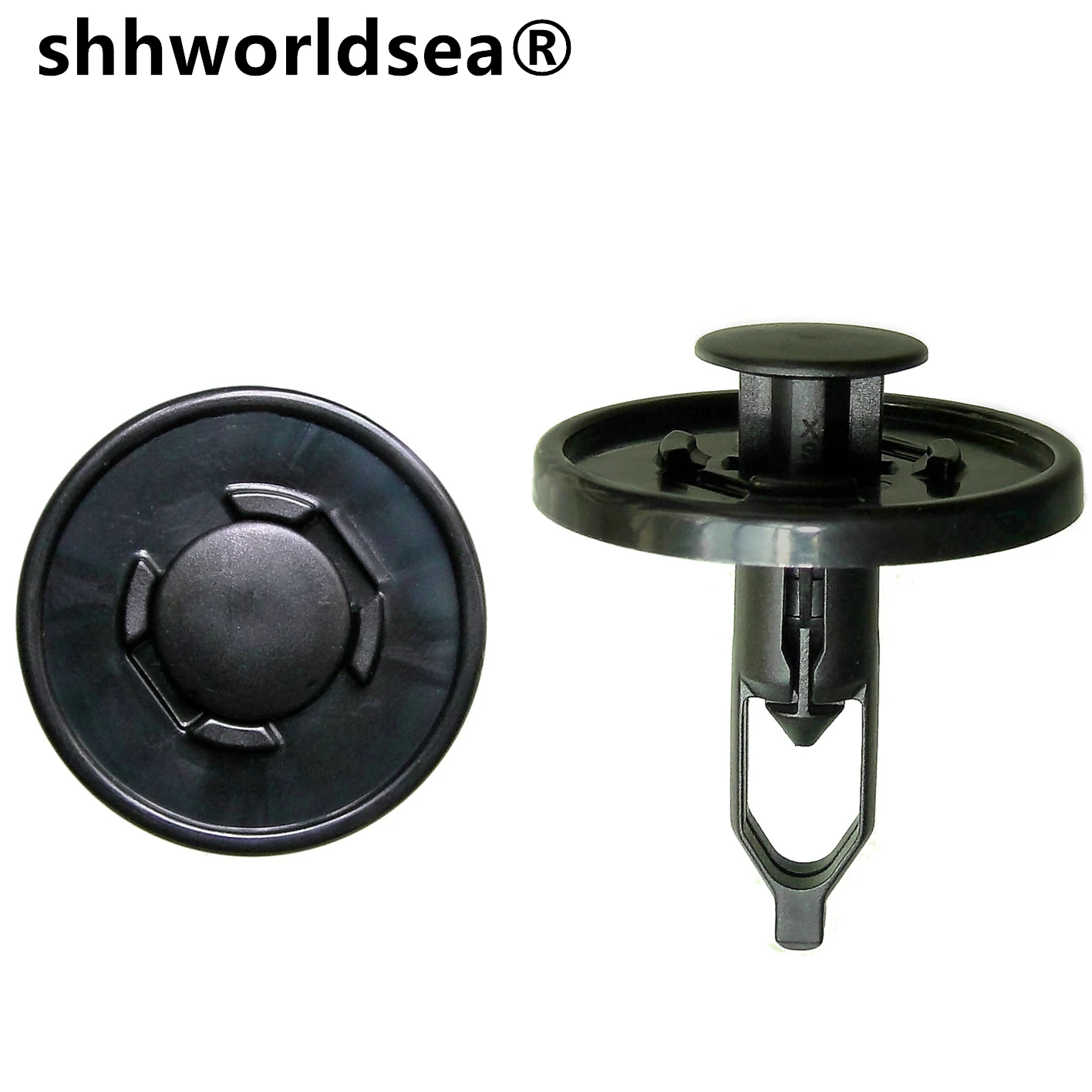 Shhworldsea prendedor de plástico automático, clipe de proteção inferior do para-choque dianteiro para toyota 52161-0K050