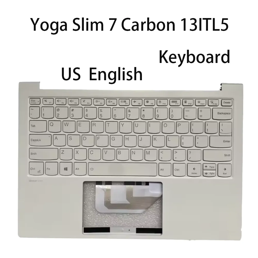 New For Lenovo Ideapad Yoga Slim 7 Carbon 13ITL5 Laptop with keyboard USA English 5CB1B10313
