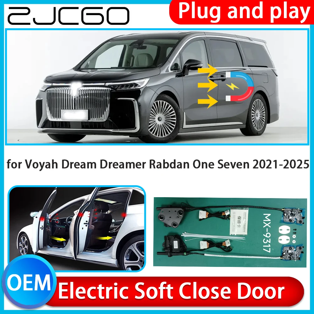 

for Voyah Dream Dreamer Rabdan One Seven Auto Pull Car Soft Close Kit Door Power Latch Electric Door Catch Soft Closing Assist