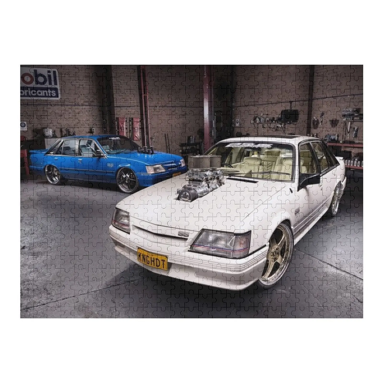 

Пазл Ray and Tony's Holden VK Commodores Персонализированный деревянный именной фото Персонализированные подарки Персонализированный пазл с именем