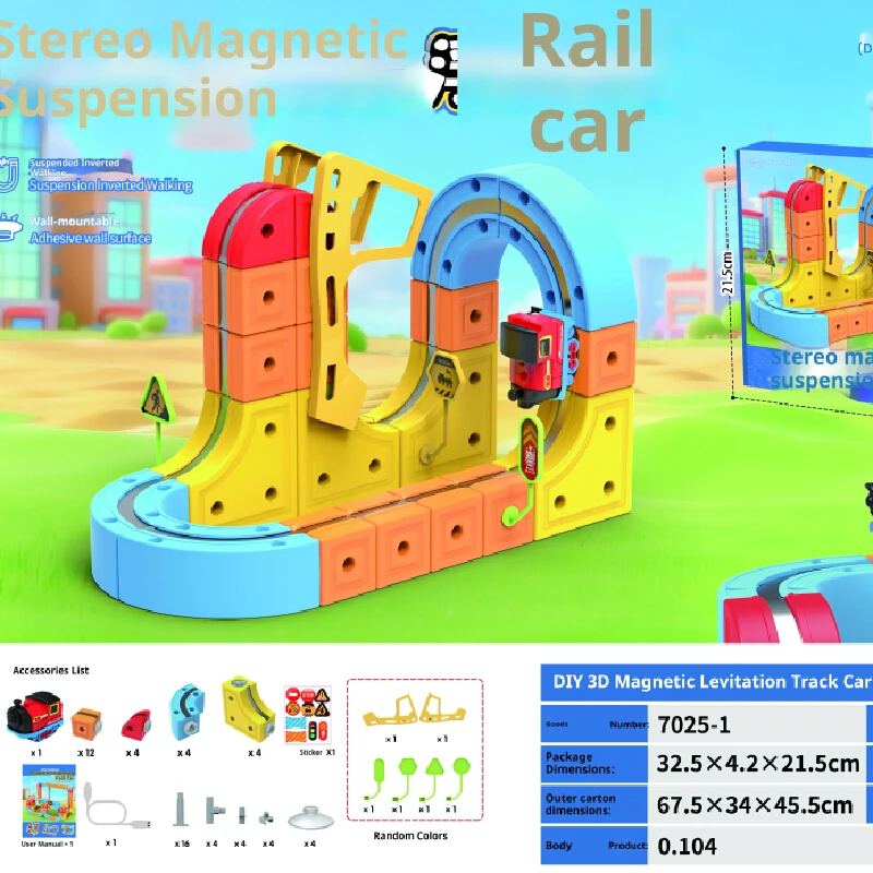 Venta caliente nuevo niño Diy tren juguetes puede pista 1:64 coche eléctrico Mini modelo serie juguetes adecuados para niños para jugar regalos de juguete de coche
