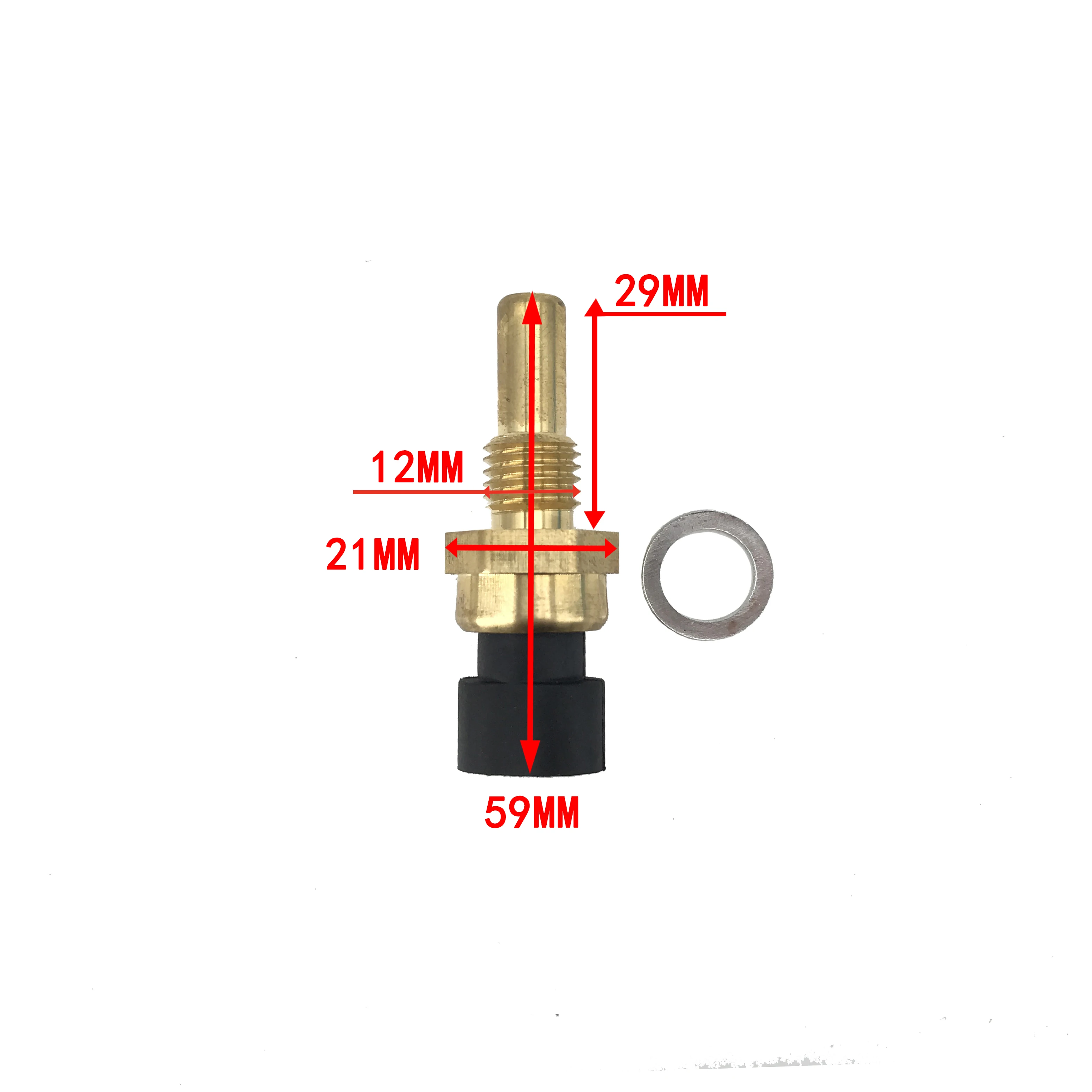 For Harley-Davidson Street Glide 2014-2023 Water Temp Sensor Engine Coolant Radiator Temperature Sensor Fan Detection Switch 2