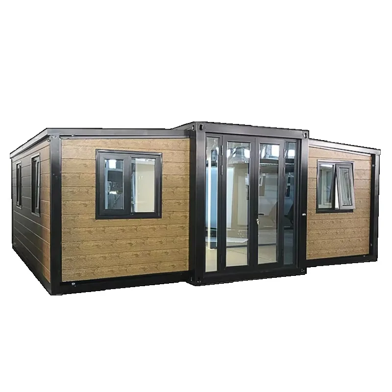 Luxury Foldable Prefab Container Home Spacious Expandable Living Structure Eco Friendly Soundproof Customized Layout