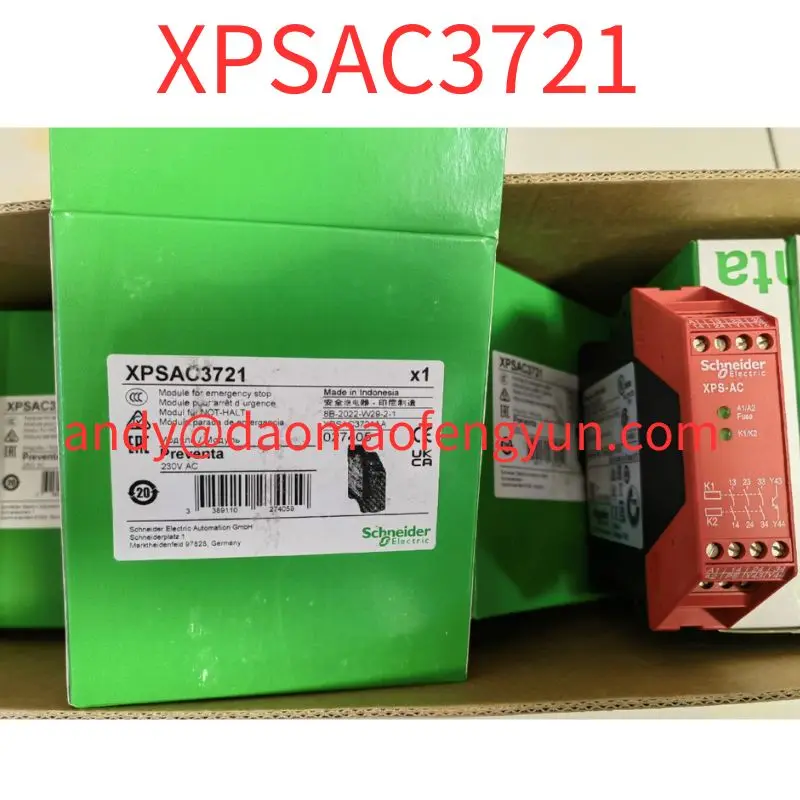 

Новое реле безопасности XPSAC3721