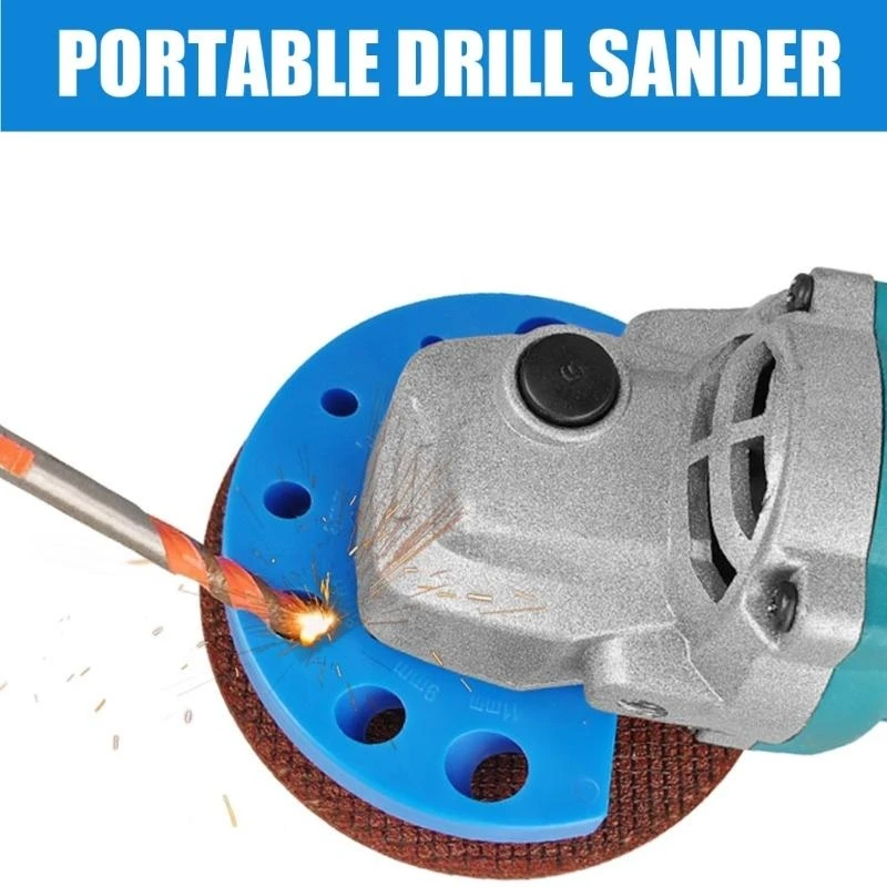 Convenient Drill Bit Sharpener for Angled Grinders for Easy Installation and Broad Compatibility