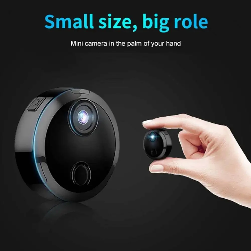 HDQ15 Mini Camera 1080P/2K HD Night Vision Indoor Wifi Camera Security Remote Viewing Cam support Video Playback Video Calling