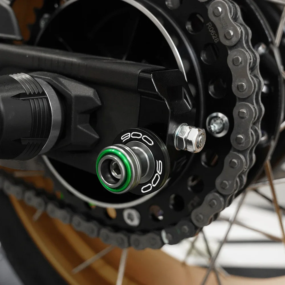 Per Kawasaki Z900 Z 900 RS SE Z900RS Z900SE 2017-2023 2024 2025 M8 Moto Forcellone Bobine Slider Stand Viti Tappo Valvola del pneumatico