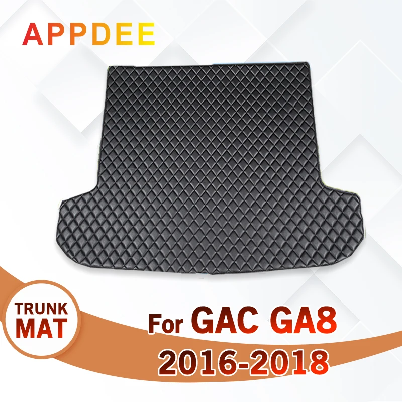 Car Trunk Mat For GAC Trumpchi GA8 2016 2017 2018 Custom Car Accessories Auto Interior Decoration