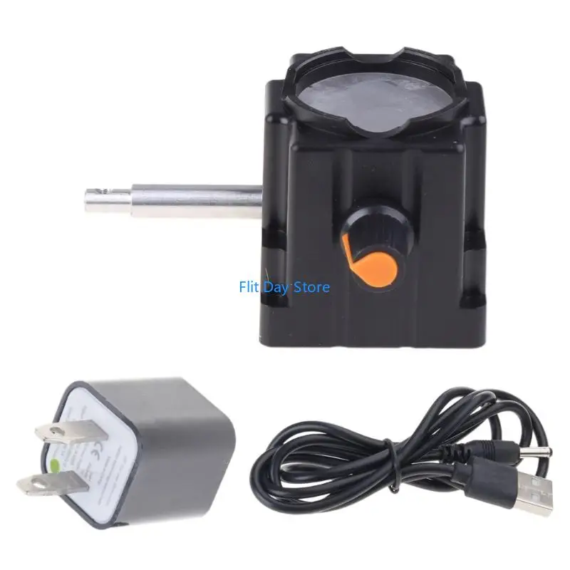 F92C Bottom Biological Microscope Lamp Source with Power Adapter White LED Lighting