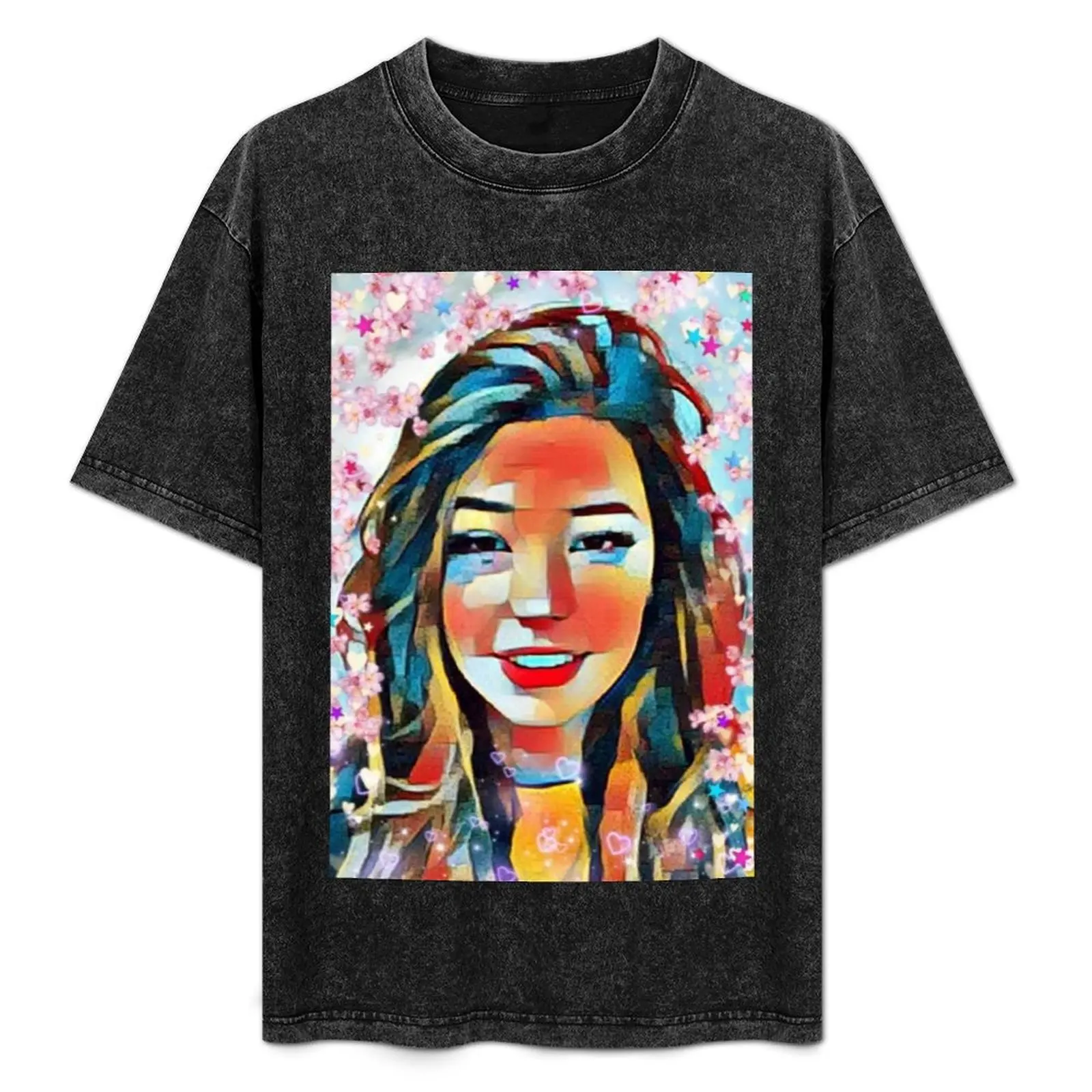 

Belle Delphine art T-Shirt Basic Simple Casual Short Sleeve Tee
