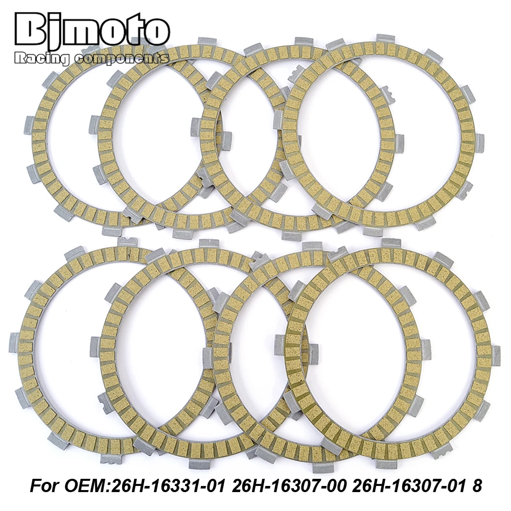 

Clutch Kit Steel Friction Plates For Yamaha VMX12 V-MAX XVZ1200 XVZ1300 Venture Royale XVZ 1300 Royal Star 26H-16331-01