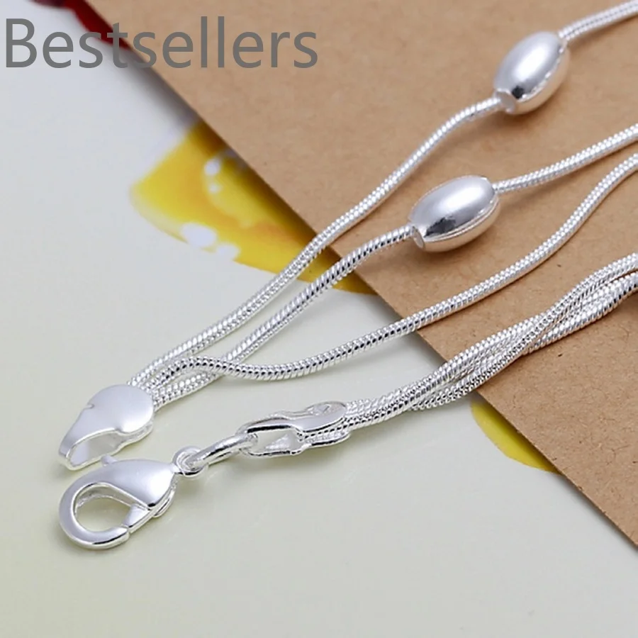 

925 Sterling Silver bracelet chain fashion design product beautiful Jewelry High quality Bracelet bead for women lady wedding