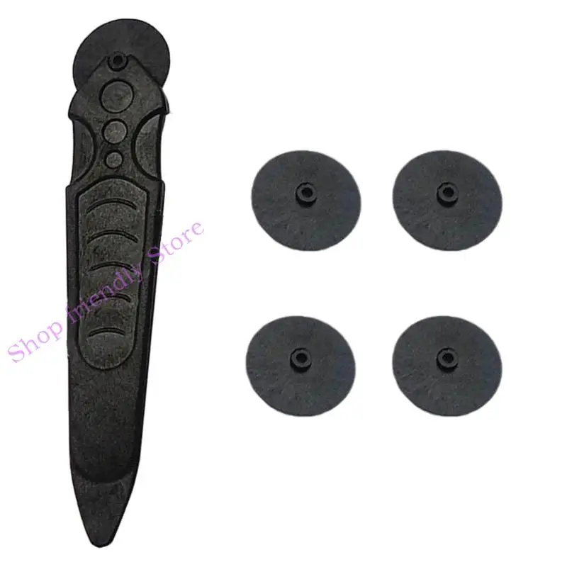 594A For Phone Split Frame Tablet Mobile Repair Screen Separation Removal Rod Roller Lever Wheel Opening Tool Nonslip Handle