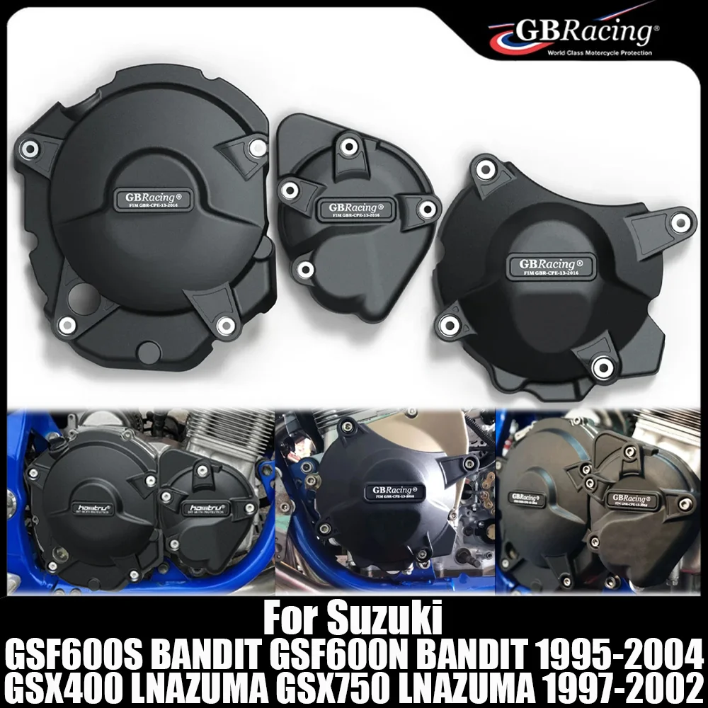 

GBRacing For Suzuki GSF600S BANDIT GSF600N BANDIT GSX400 LNAZUMA GSX750 LNAZUMA 1995-2004 Motorcycle Engines Protection Cover