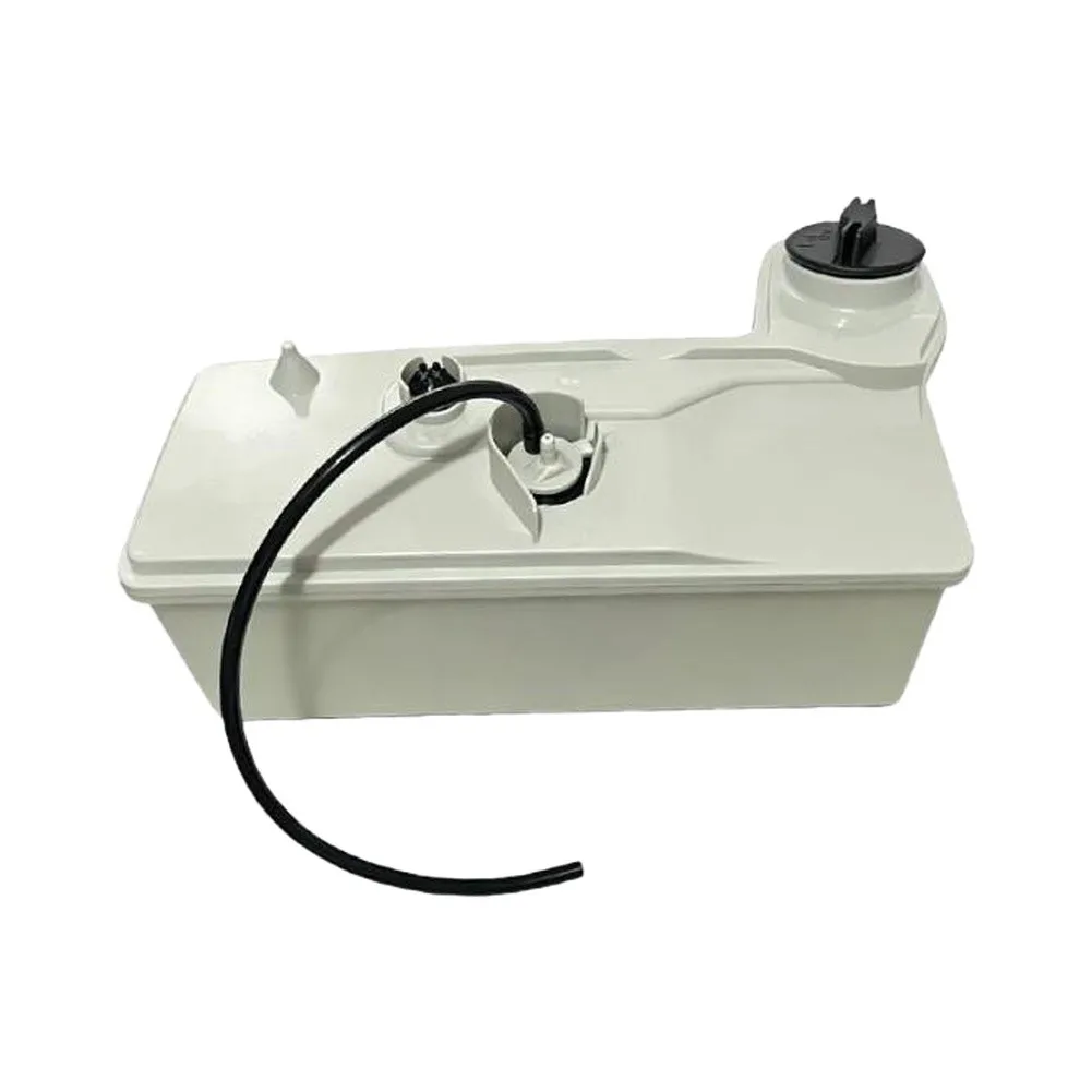 For Outdoor Power Tools White Black Fuel Tank Canister Robust Plastic Construction Optimized Management For Outdoor