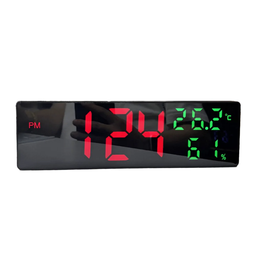 

LED Digital Alarm Clock with Multiple Alarm Settings and Automatic Night Mode for Comfortable Sleep Environment