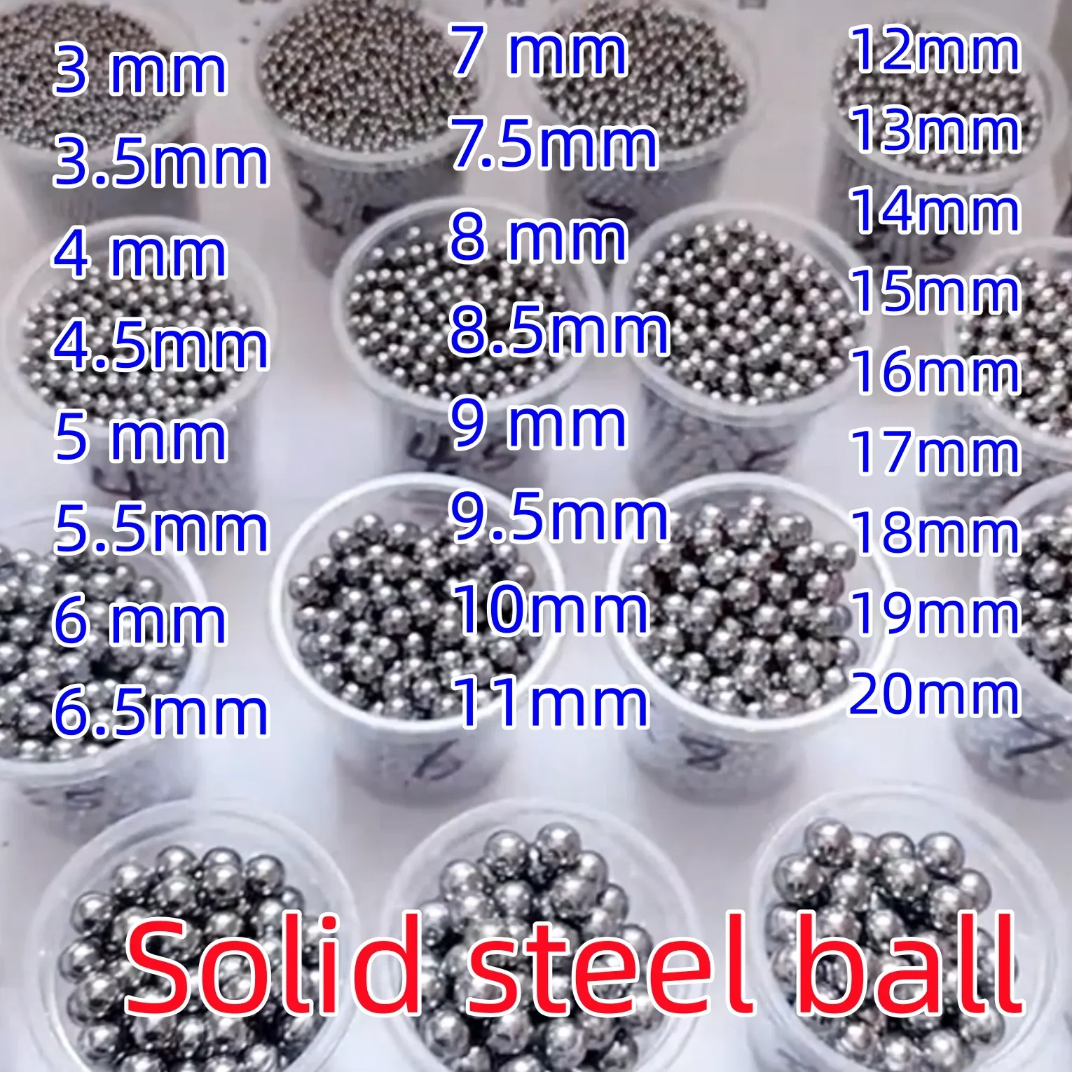 الجملة كرات الصلب مقلاع الصيد عالية الكربون الصلب مقلاع كرات المنجنيق مقلاع ضرب الصلب لأحجام مختلفة