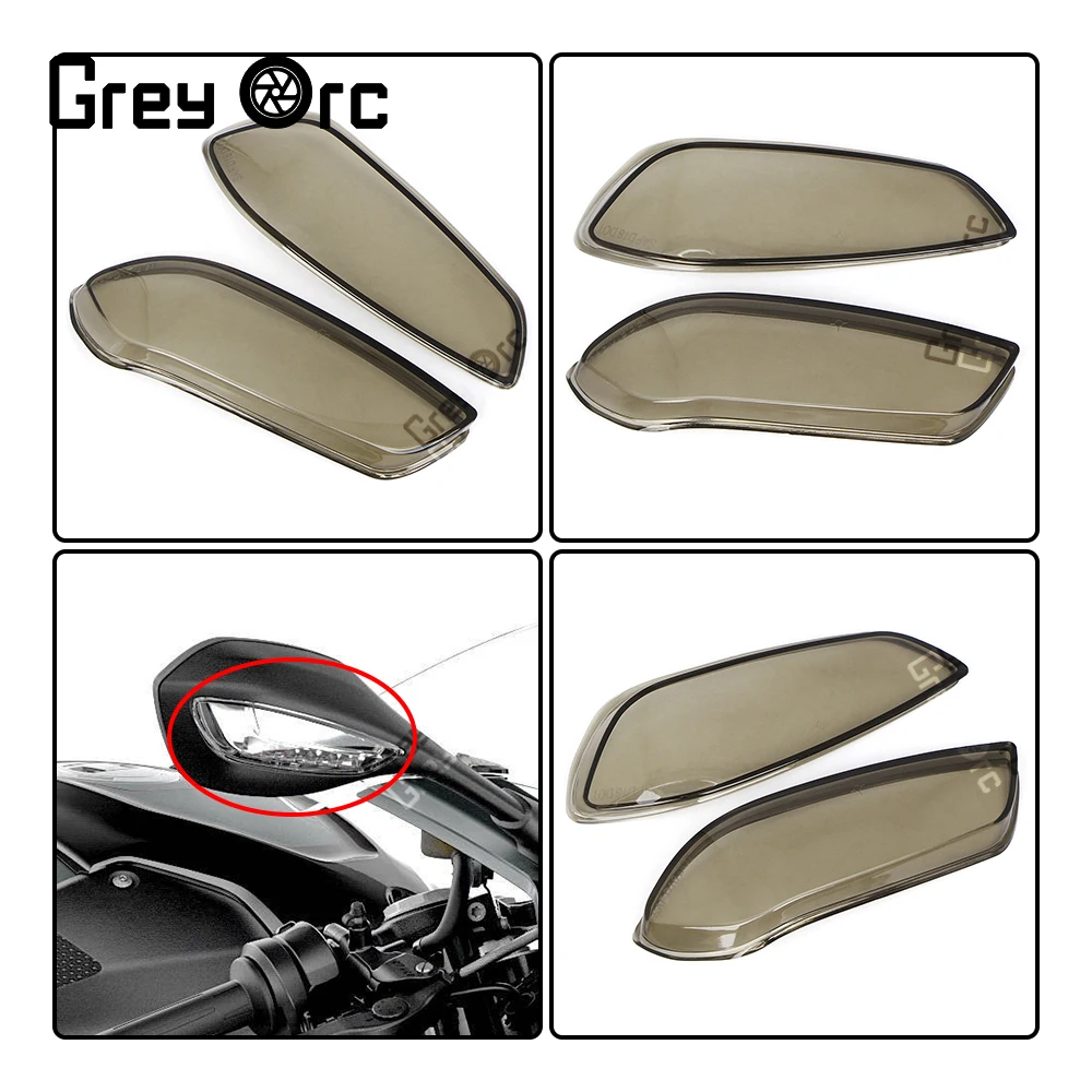 

Motorcycle Turn Signal Lights Cover Plastic for BMW S1000RR 2019-2022 Rear Mirrors Lamp Shell Accessories
