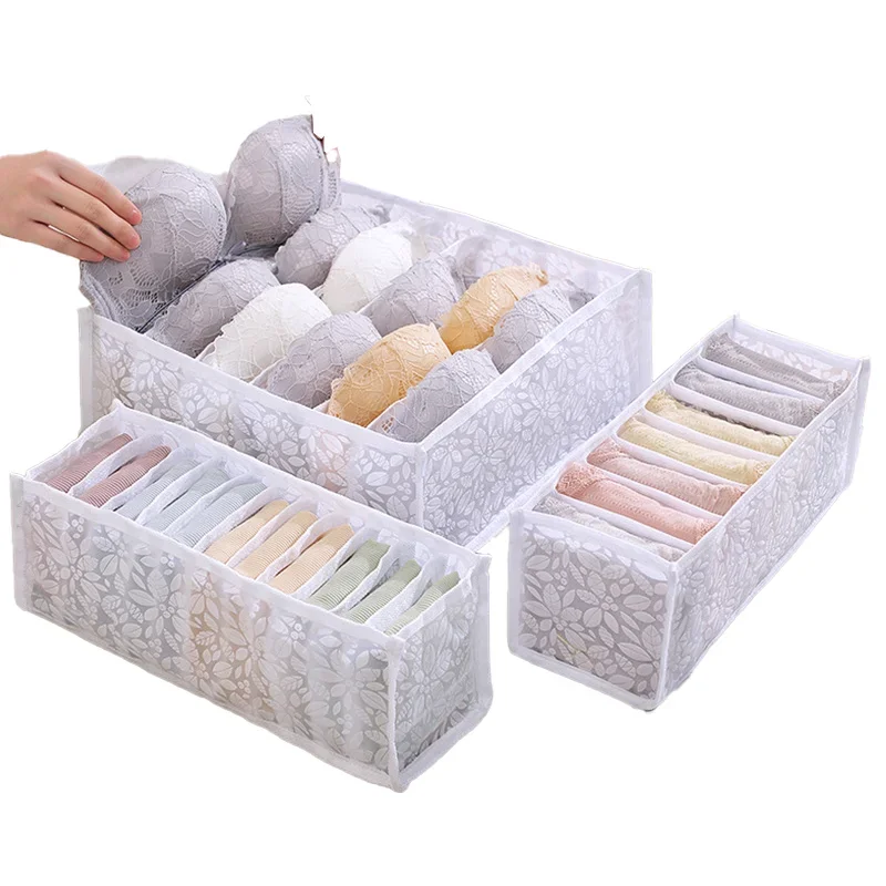 New Closet Sweater Organizer Drawer Divider Organizer for Jeans Underwear Socks Storage Box Pants Storage Organizer for Clothes