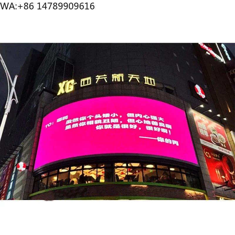 Waterproof Custom LED Displays P3 P4 P5 P6 Outdoor Video Wall Panel Advertising Screen Board DisplayChip On BoardTransparent Dis