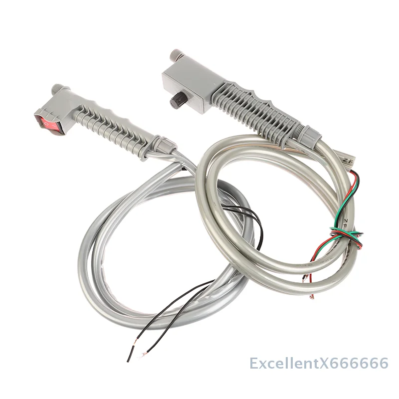Dual-Line Tube Handle Power Switch for Electric Sprayer, Outlet Pipe Handle Control, Random Colour